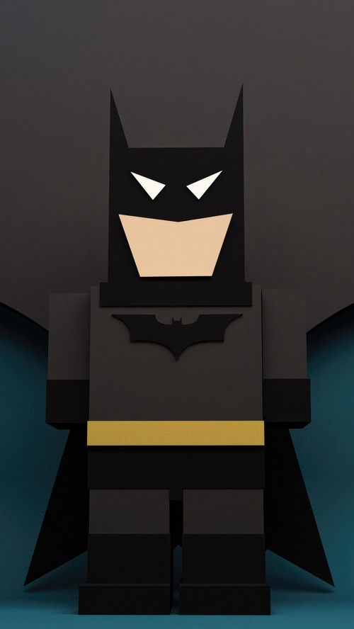 Minimalist Batman Artwork