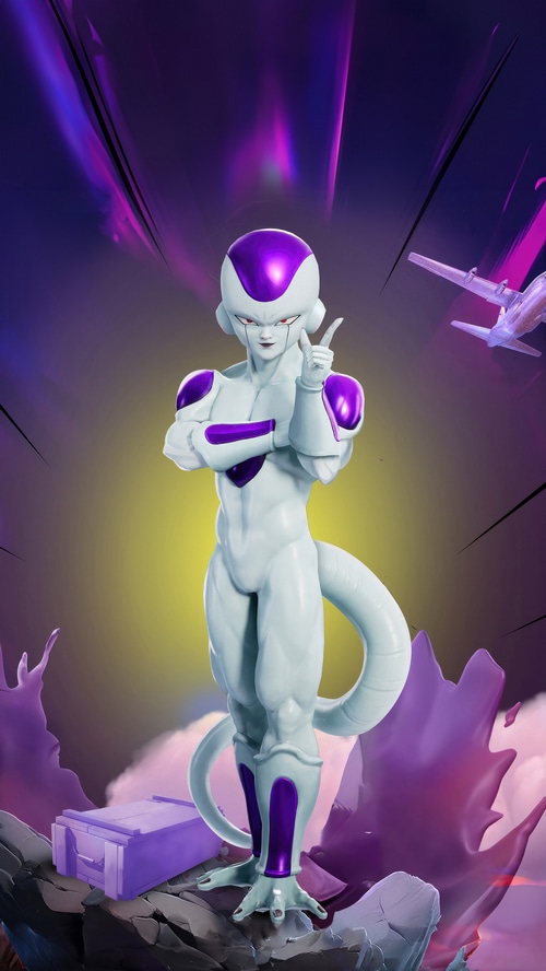 Frieza from Dragon Ball Super in Fortnite