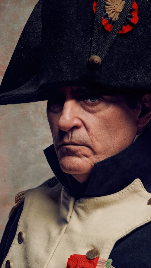 Joaquin Phoenix as Napoleon in 2023 Movie
