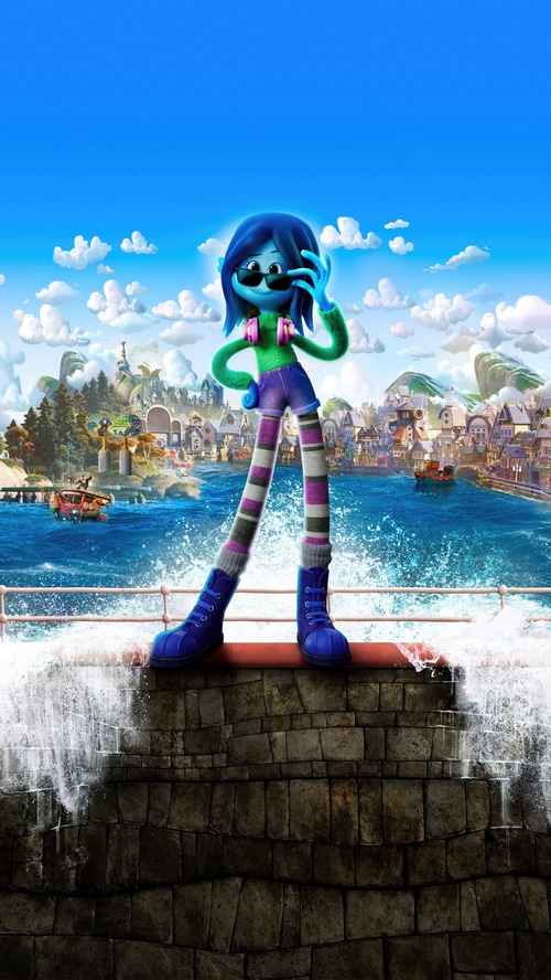 Ruby Gillman Teenage Kraken in a Coastal Town