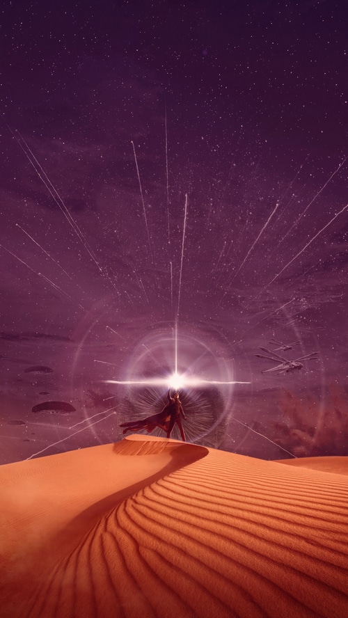 Dune Part Two Desert Portal Scene