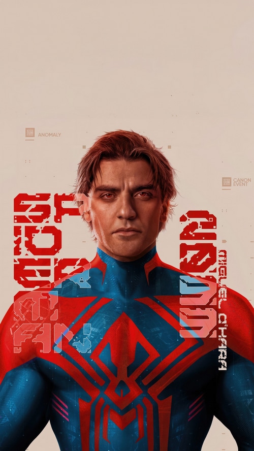 Spider-Man 2099 Miguel O'Hara Artwork 4K