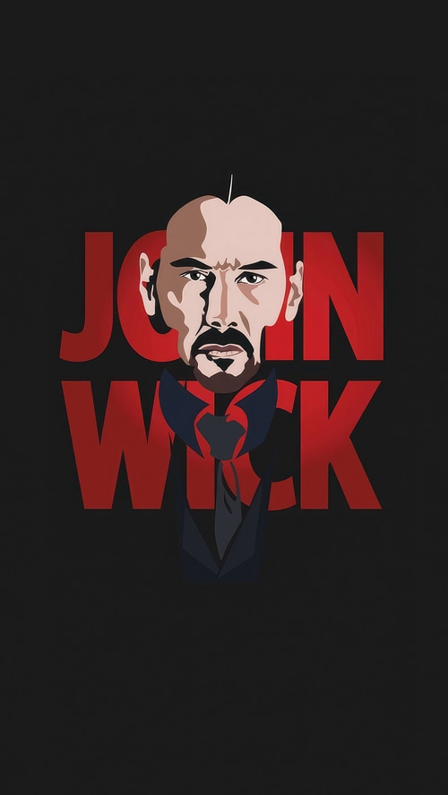 John Wick minimalist artwork