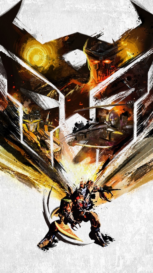 Transformers: Rise of the Beasts characters in action