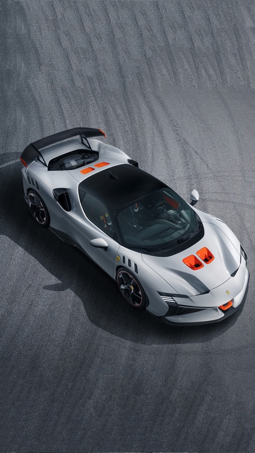 Ferrari SF90 XX Stradale on asphalt