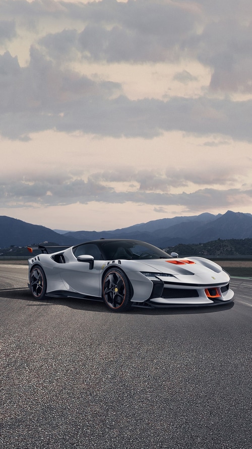 Ferrari SF90 XX Stradale on a road