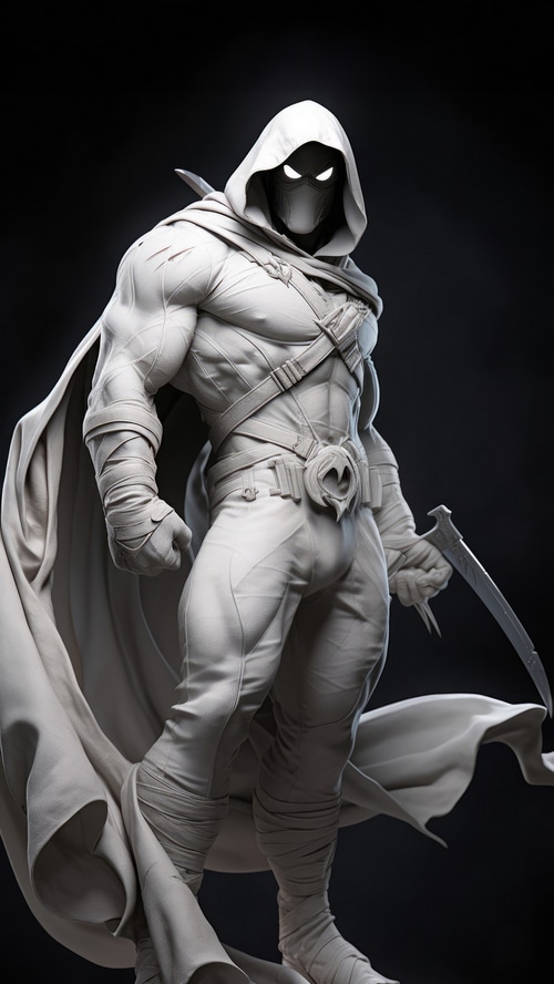 Moon Knight Artwork 4K