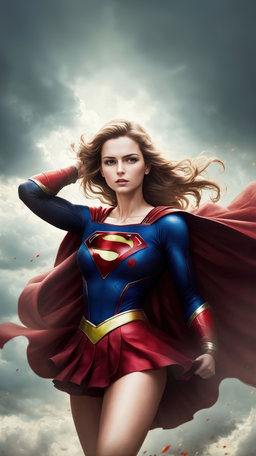 Supergirl Artwork 4K