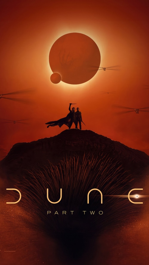 dune part two, dune, 2023 movies, movies, hd HD Phone Wallpaper | Rare ...