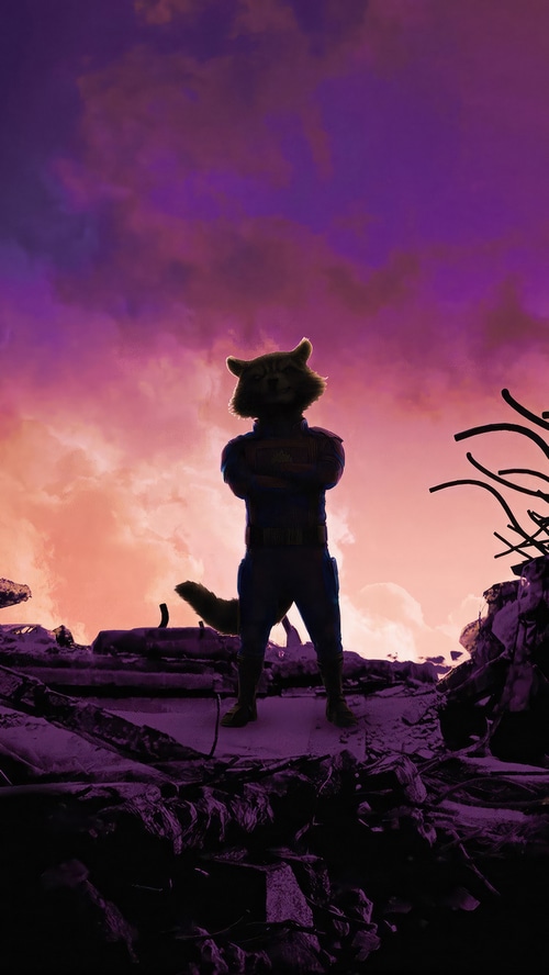 Rocket Raccoon in Guardians of the Galaxy Vol. 3