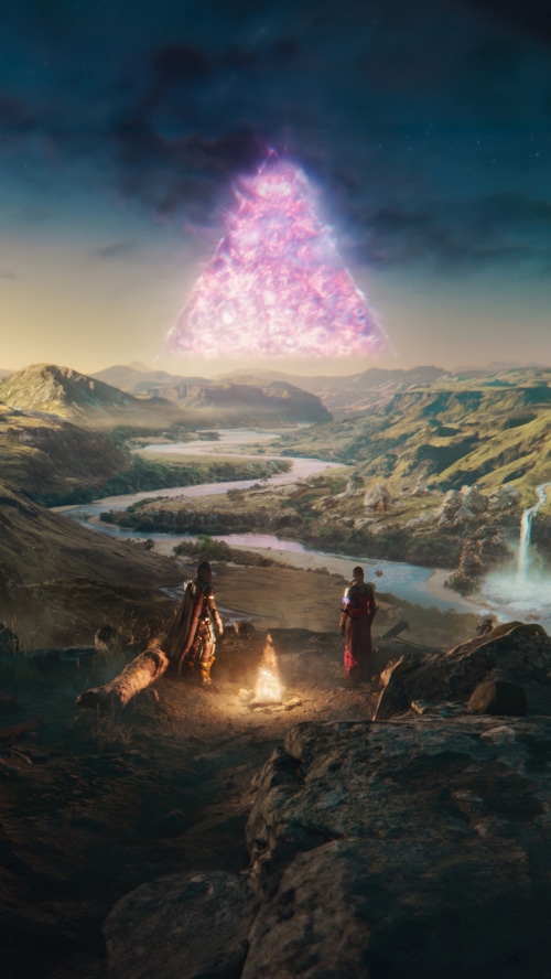 Destiny 2 The Final Shape landscape with pyramid