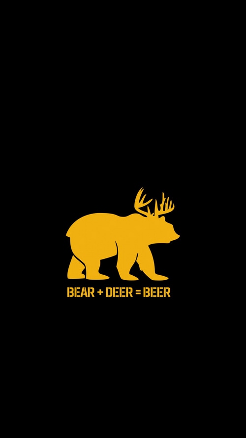 Bear and Deer Combine to Form Beer
