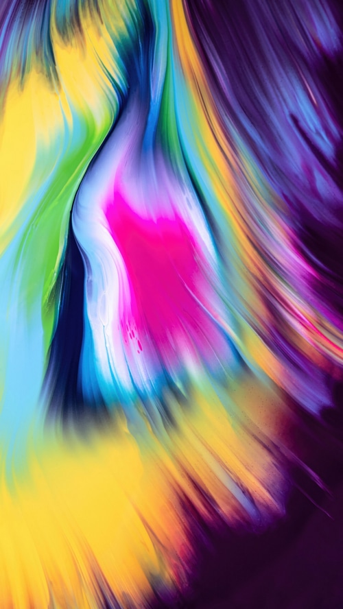 Abstract colorful artwork with digital art style