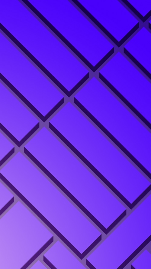Abstract purple rectangles with shadows