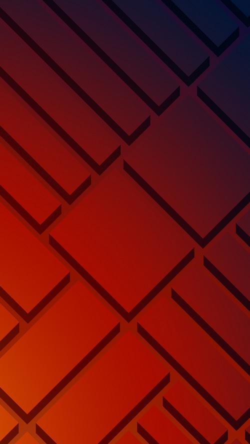 Abstract geometric pattern with red and blue gradient