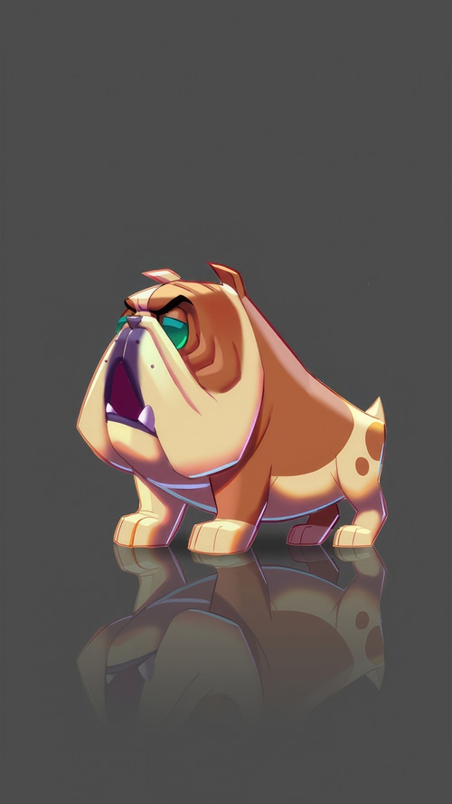 Bulldog artwork