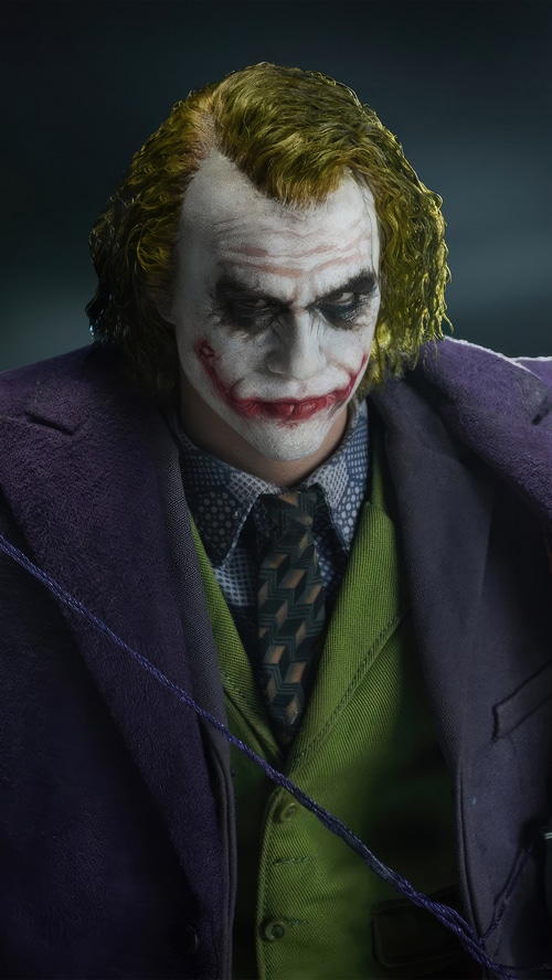 Heath Ledger as the Joker