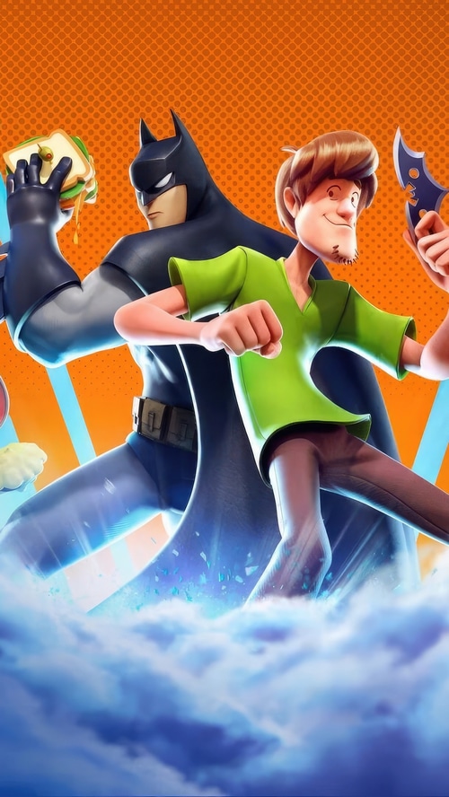 Batman and Shaggy from Multiversus