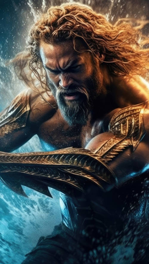 Aquaman and the Lost Kingdom 4K Poster