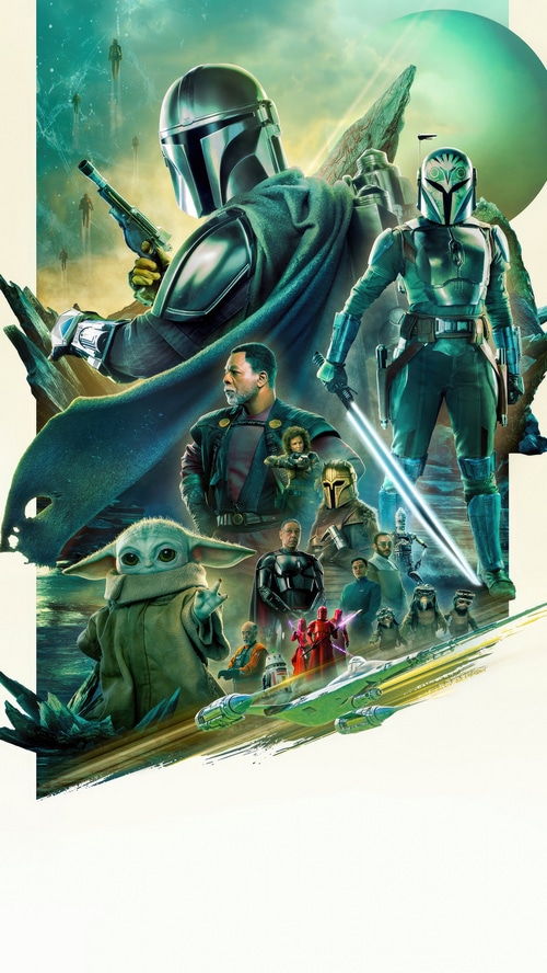 The Mandalorian Season 3 Star Wars Poster