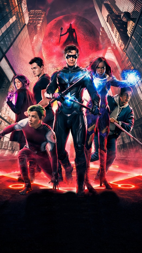 Titans Season 4 Nightwing Beast Boy Starfire Raven