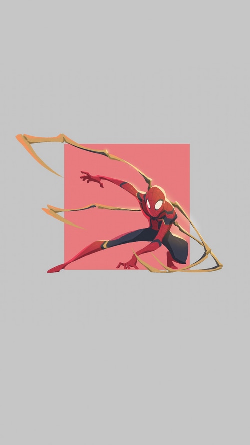 Spider-Man in Iron Spider Suit Artwork