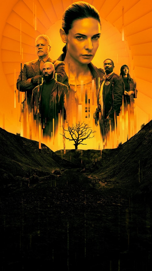 Silo TV Show Poster with Ensemble Cast