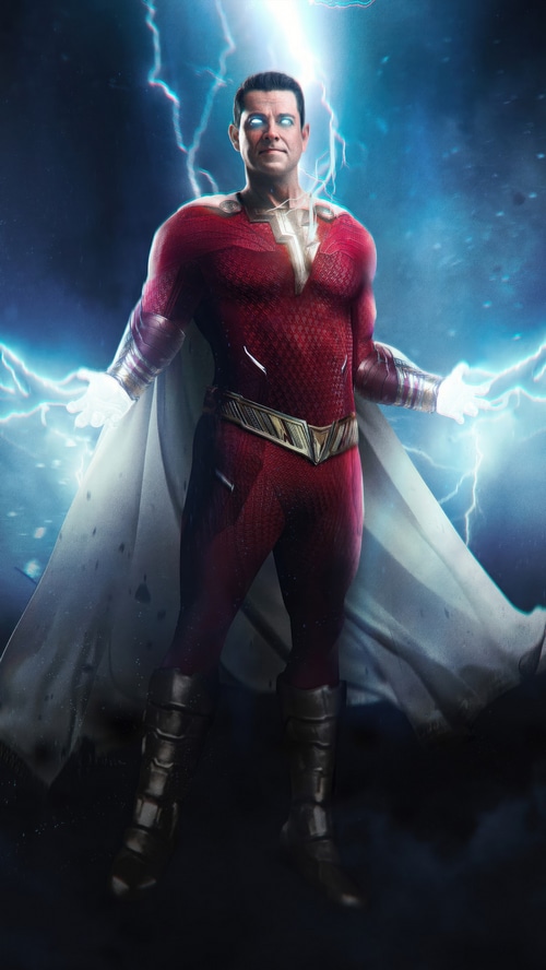Shazam Fury of the Gods 4K Art