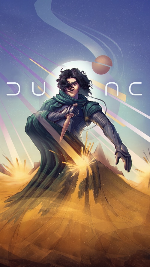 Dune Artwork of Paul Atreides