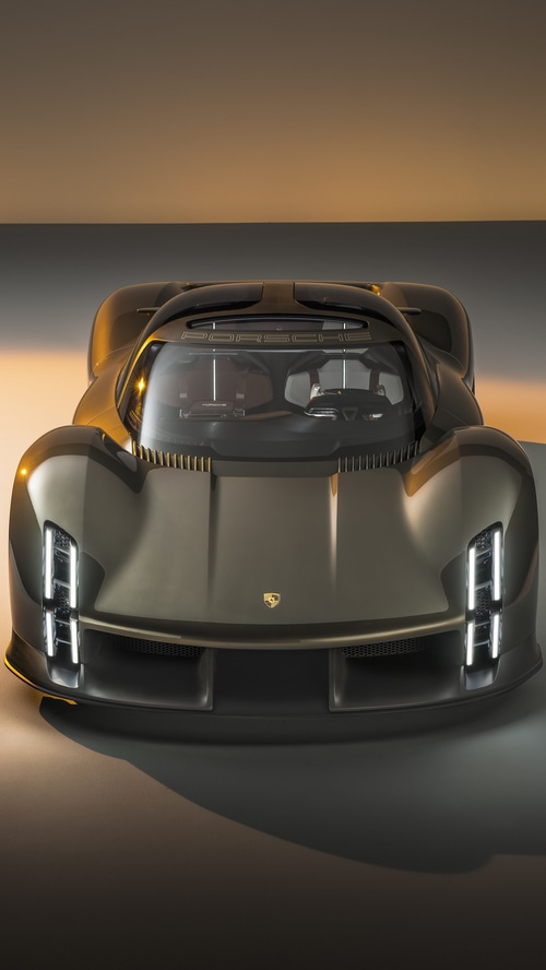 Porsche Mission X concept car front view