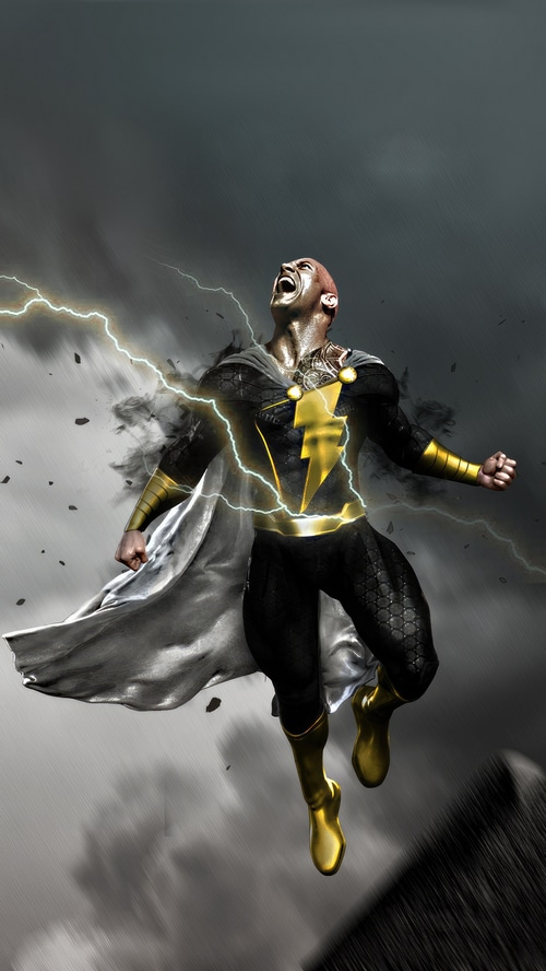 Black Adam 4K artwork
