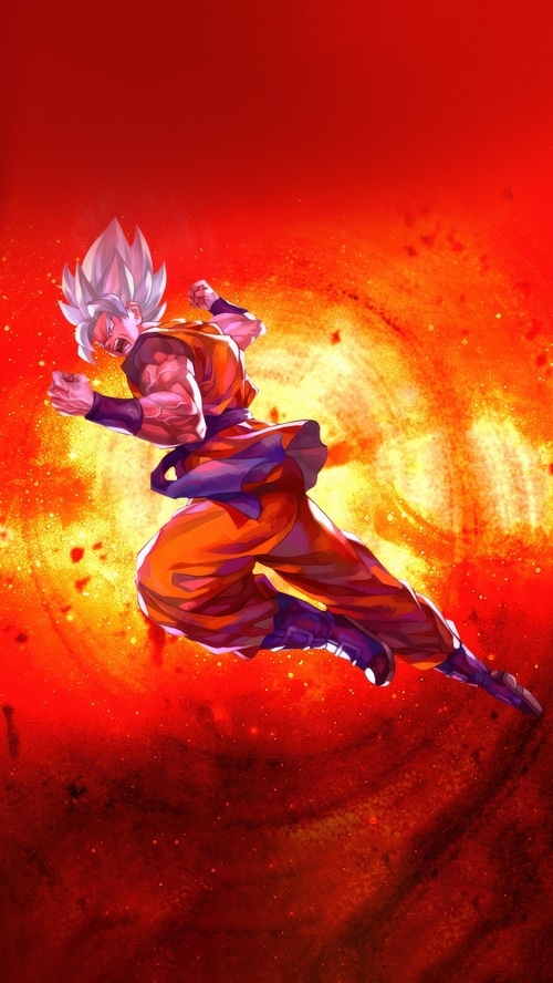 Goku in Dragon Ball digital art 4K