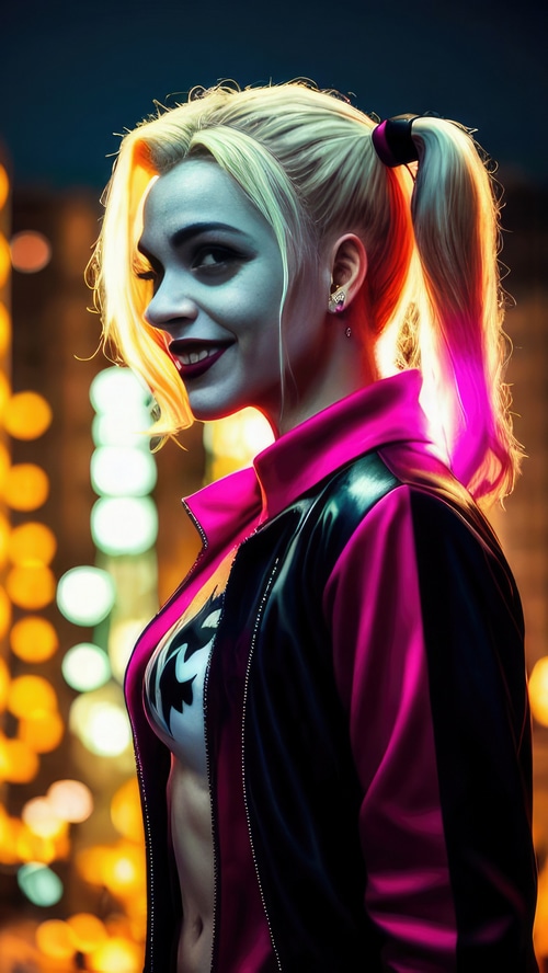 Harley Quinn artwork 4K