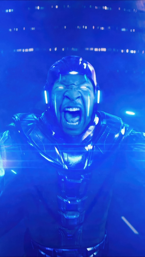 Kang the Conqueror in Ant-Man and the Wasp: Quantumania