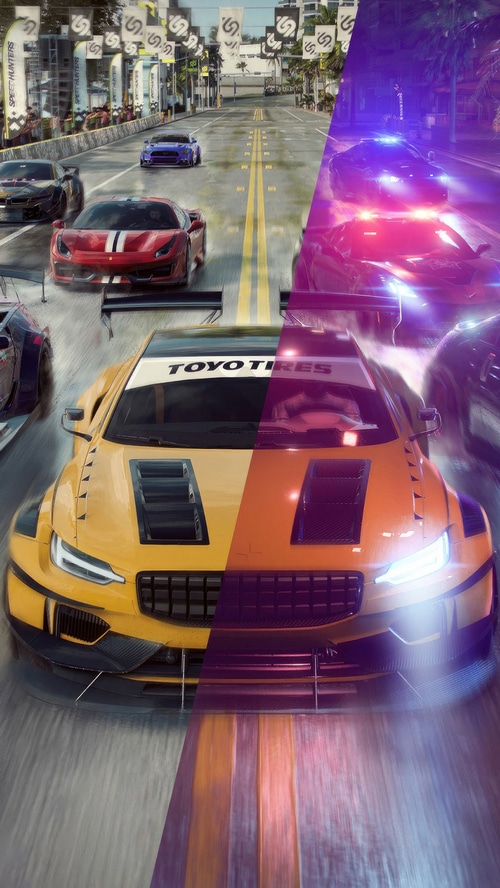 Need for Speed Heat 4K racing cars