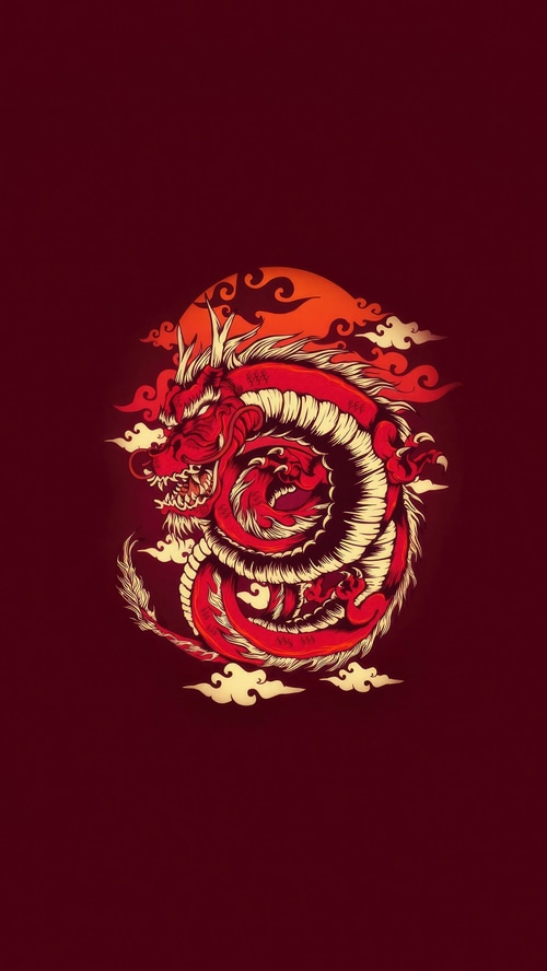Red Dragon Artwork
