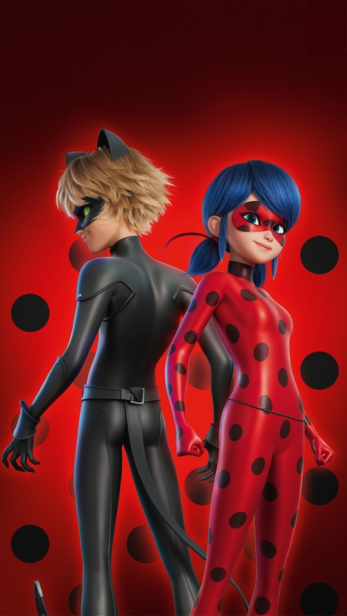 Ladybug and Cat Noir
