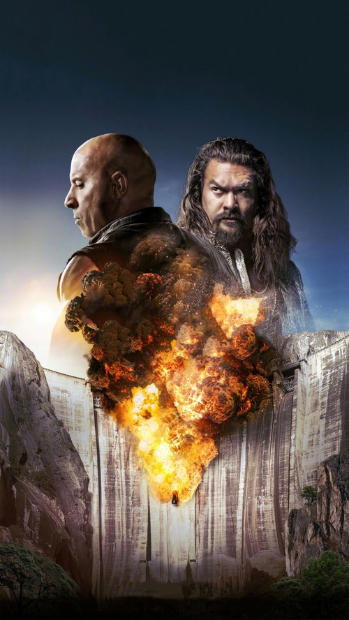 Fast X Vin Diesel and Jason Momoa Dam Explosion