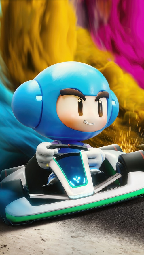 Mega Man Kart Racing Game