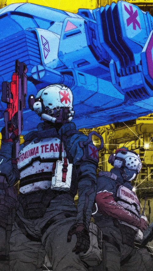 Cyberpunk Trauma Team Artwork