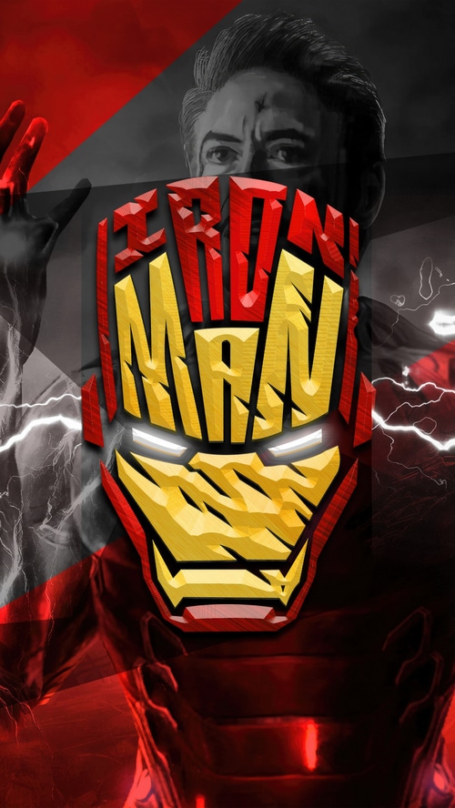 Iron Man Artwork with Tony Stark