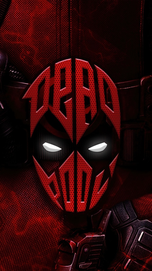 Deadpool Mask Artwork 4K