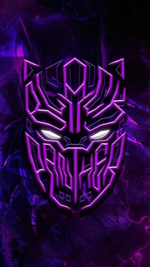Black Panther Mask Digital Art 4K