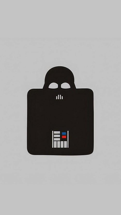 Minimalist Darth Vader Artwork