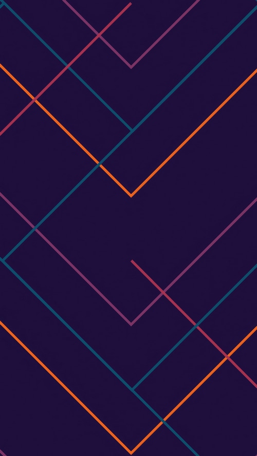 Abstract geometric lines on a dark background