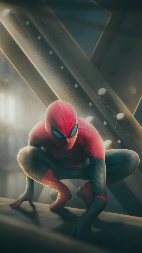 Spiderman artwork on Artstation 4K