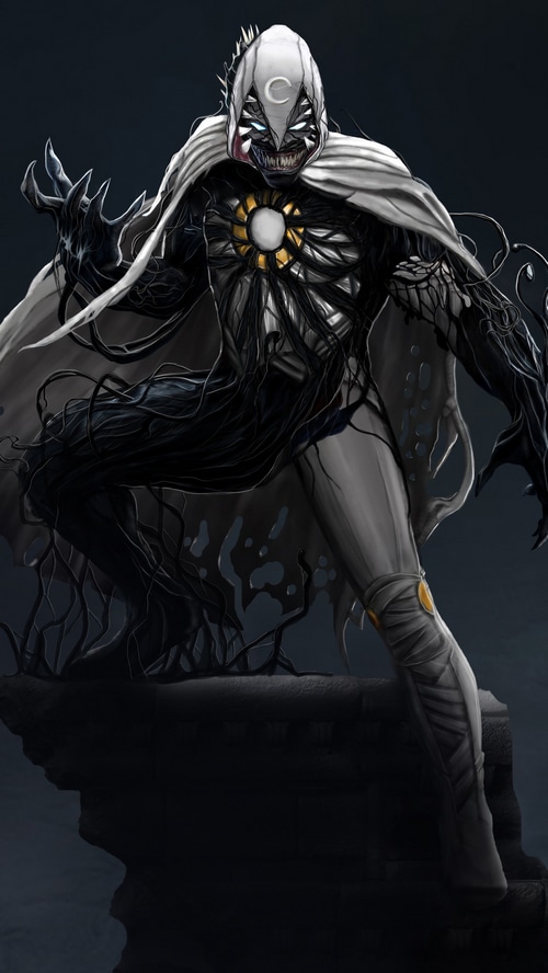 Venom Moon Knight Artwork