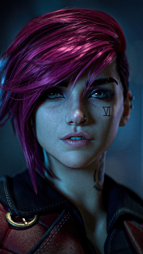 Vi from League of Legends 4K