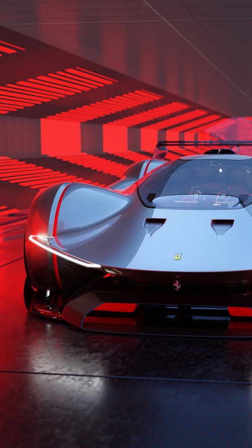 Ferrari Vision Gran Turismo concept car