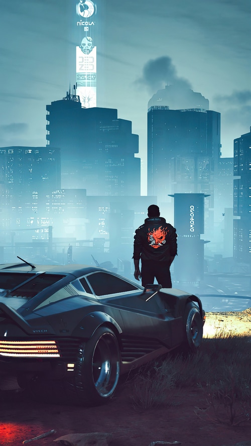 Cyberpunk 2077 Samurai Jacket Car in City